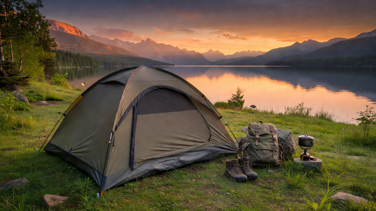 Lakeside Camping Tent